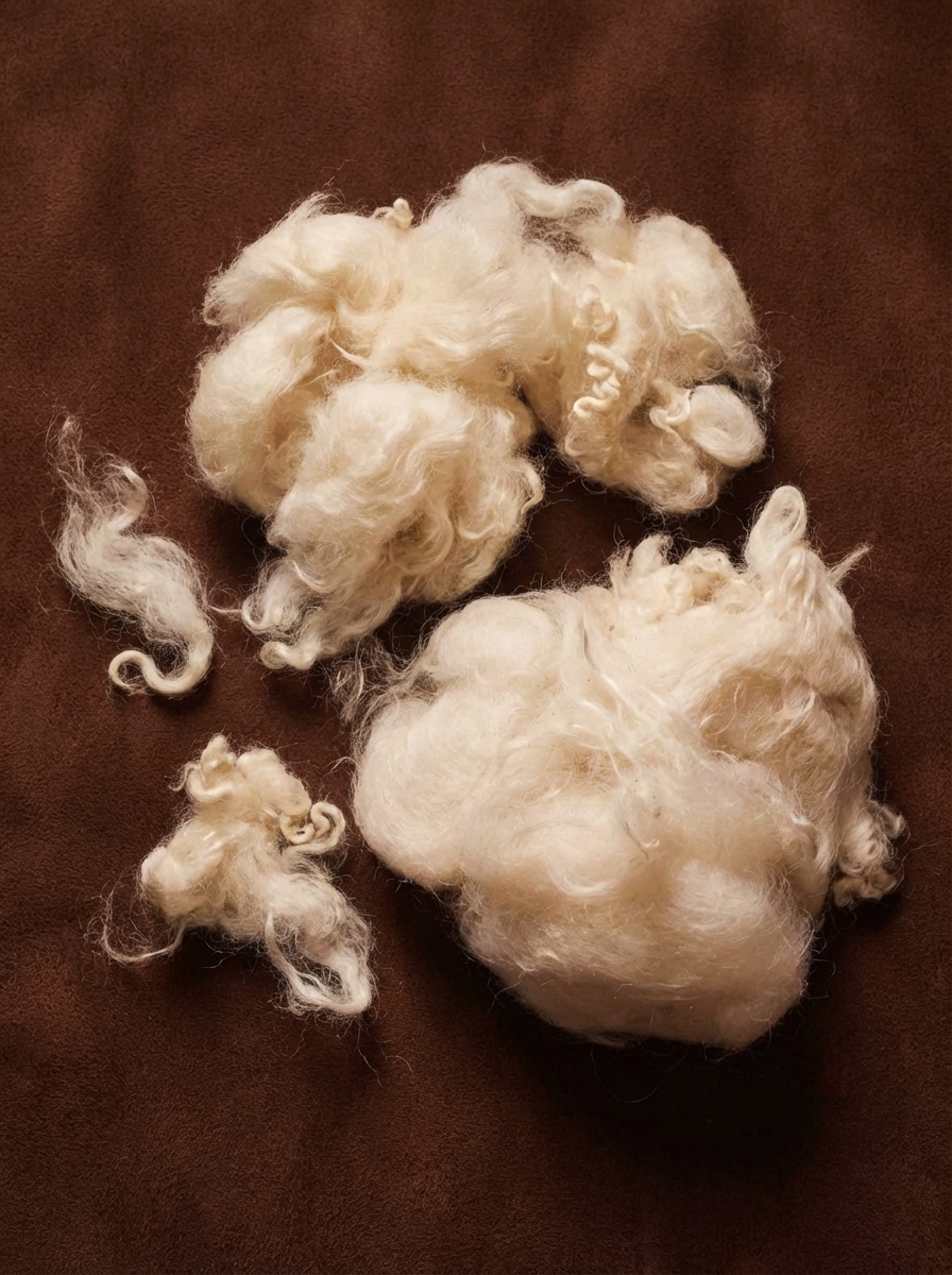 Cashmere fiber - premium material for handcrafted rugs